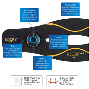 Bodify® EMS Wadentrainer Pro