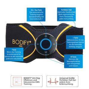 Bodify® EMS Arm & Leg Trainer Pro