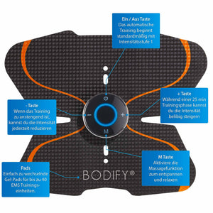 Bodify® EMS abdominal trainer