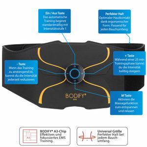 Bodify® EMS abdominal trainer pro