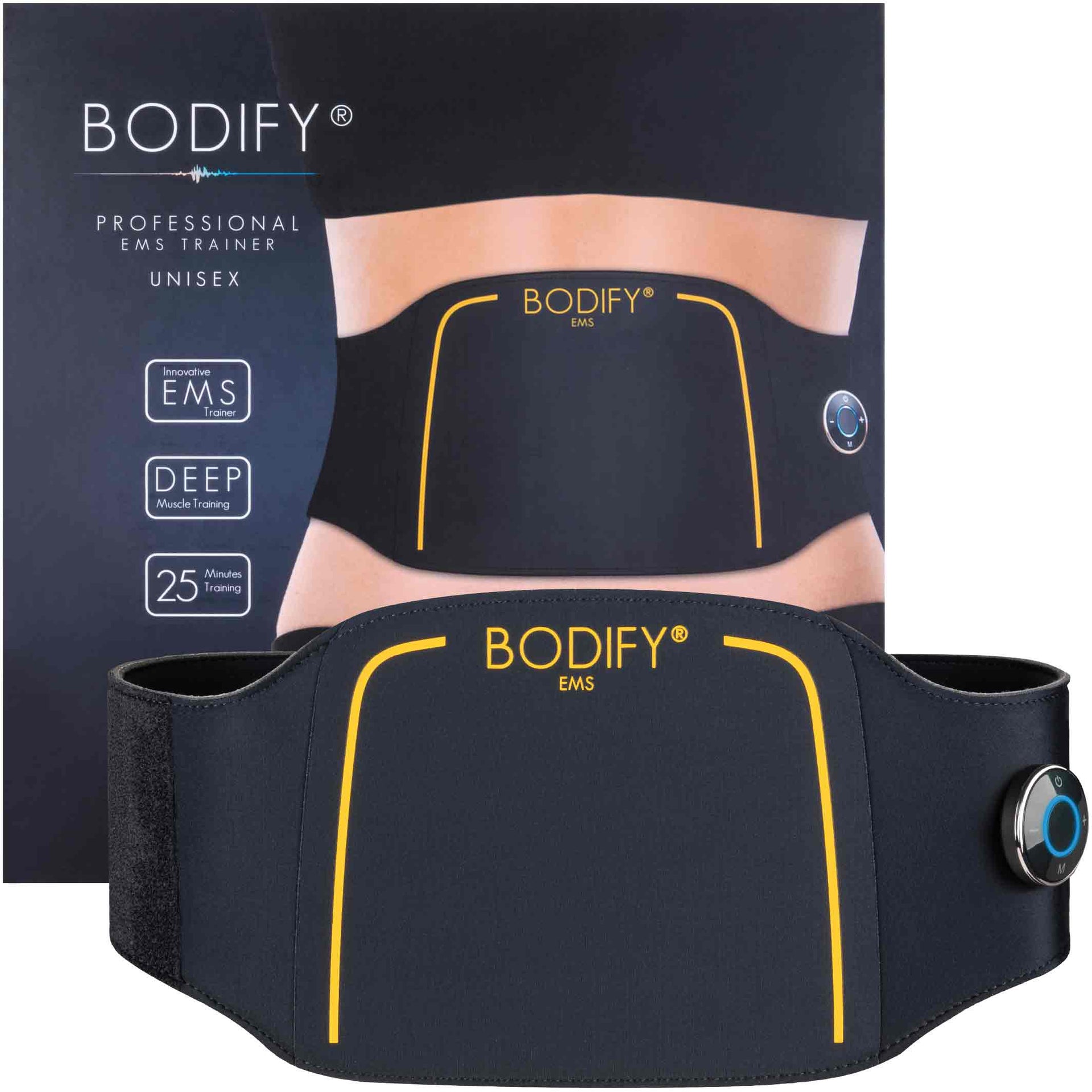Bodify® ES trainer voor gerichte stiulatie van de bilspieren Bodify® ES trainer voor gerichte stiulatie van de bilspieren